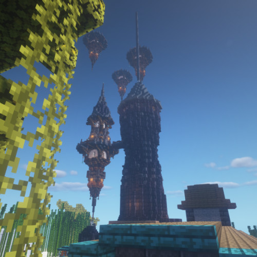 Башня Скорби - 2 сезон – постройка Майнкрафт