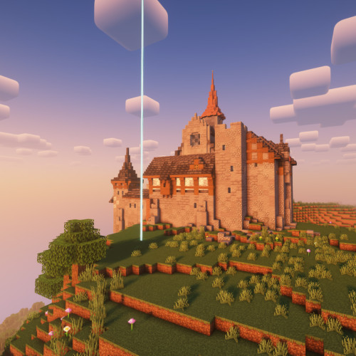 Замок игрока windroszeee – локация Майнкрафт