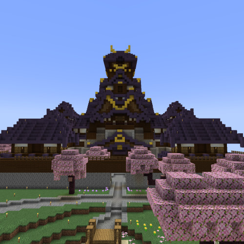 Дворец Инадзумы – постройка Майнкрафт