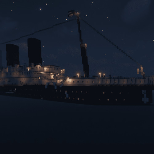 Titanic – постройка Майнкрафт