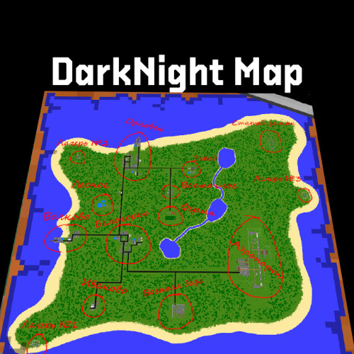 Карта – постройка Майнкрафт